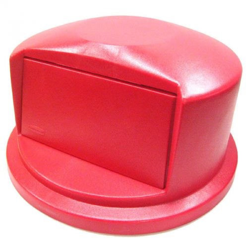 New rubbermaid commercial 2637-88-red 32 gallon brute dome top fits 2632 for sale