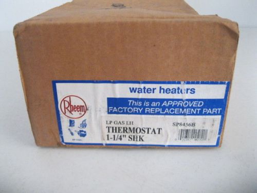 RHEEM WATER HEATER SP8456B LP Gas LH Thermostat 1-1/4” SHK