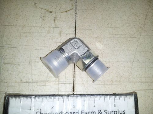 Nos parker tube to boss elbow hemtt 7-1/2 ton 10-12 c50xs 2062-12-10s 24524fx for sale