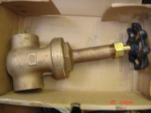 L@@k!!! 2&#034; sweat hammond gate valve- new in box -brass solder for sale
