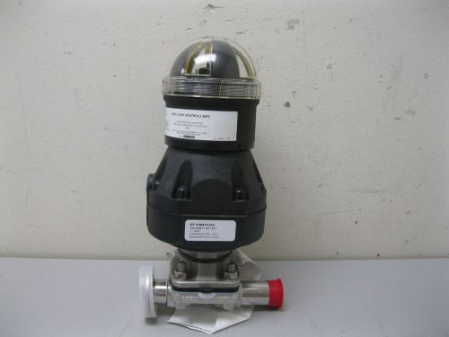 1&#034; itt pure-flo ss diaphragm valve advantage actuator new f18 (1689) for sale