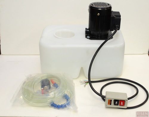 1/8hp coolant system with 13l tank, pump &amp; nozzle, 220v/440v 3ph (sp) for sale