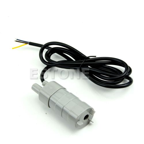 12v new dc 1.2a micro submersible motor water pump 5m 14l/min 840l/h 6-15v for sale