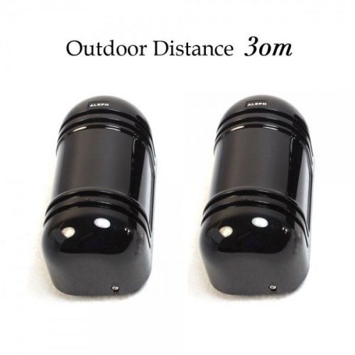 Alarm adjustable 2 beam photoelectric infrared detector abt-30m perimiter securi for sale