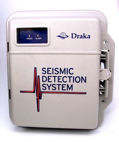 Draka Seismic Sensor S-Box 2500Q for Elevators, etc Prismian/ QMI Detector NEW