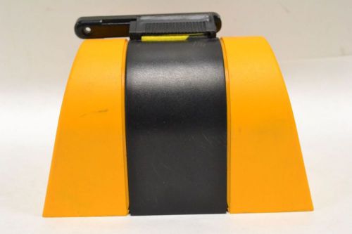 New lawrence metal tensabarrier retractable belt barrier yellow black b290273 for sale