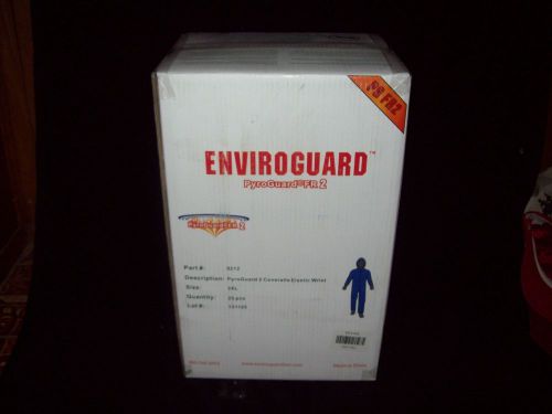 Pk25 enviroguard pryroguard 2 disposable coverall, blue,  3xl simular to  tyvex for sale
