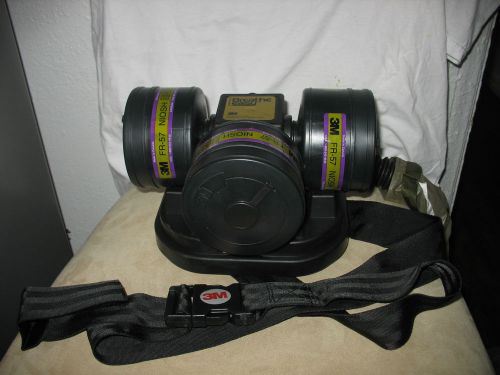 3M #022-00-03 Breathe Easy Turbo Power Unit  WITH Case/hazmat suit/boot covers