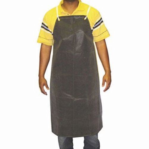 Anchor brand hycar bib apron with cloth backing, 24&#034; x 36&#034;, black (anrar100) for sale