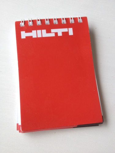 HILTI   Small Note Pad