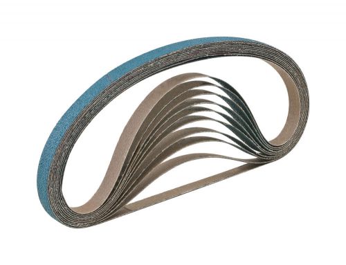 2&#034; x 48&#034; zirconia alumina sanding belts 60 grit x-weight usa 10pcs cgw 61582 for sale