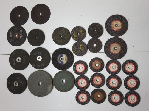 LOT OF 30 CUTTING WHEELS GRINDING WHEELS NEW FREE SHIPPING