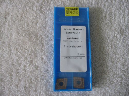 Ceratip/kyocera cnmg 433zs ca4120 for sale