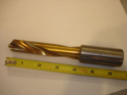 Coolant fed Drill Bit &#034; Kool twist&#034; Made in USA carbide tip,TIN coated