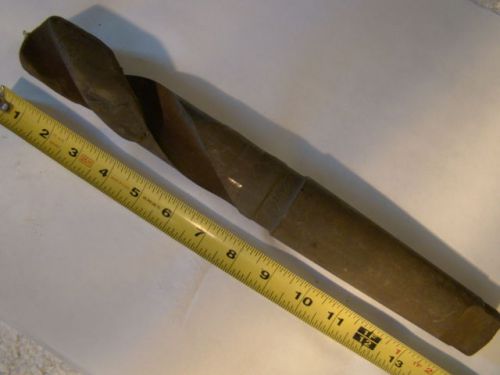 Good Used 1 11/16 14 1/2” Long Taper Shank National 1490-M Drill Bit Sharpened