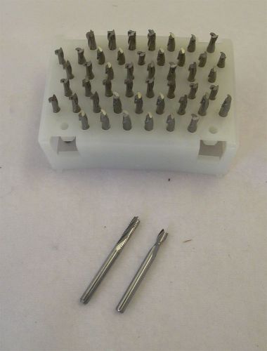 49 new 1/8&#034; spiral router bits end mill cutters for sale