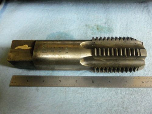 2 1/4 4 1/2 USS TAP BAY STATE MADE USA MACHINIST TOOL SHOP TOOLMAKER TOOLS