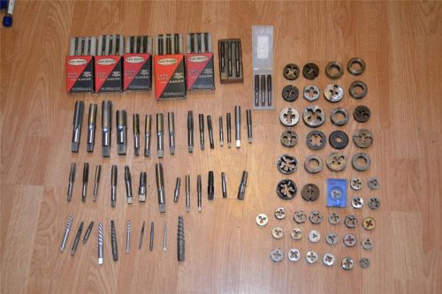 Huge Lot - Tap and Die Tools - 105 Pieces