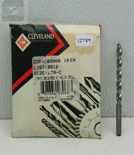 Cleveland C03068 LTR-C 2012/955 Hi Helix Drill Bit (Pack of 10)