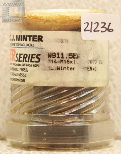 CJWinter  W911.5EA6 Thread Rolling Dies M14-M16x1.5 Small Clear Container