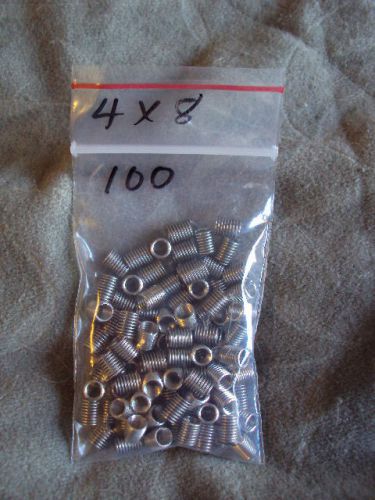 4mm x .7 x 2D Stainless Tangless Heli-coils Quantity of 100 w/ drill and tap