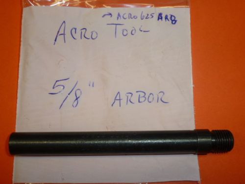NEW! ACRO TOOL 5/8&#034; LAPPING ARBOR, 625ARB