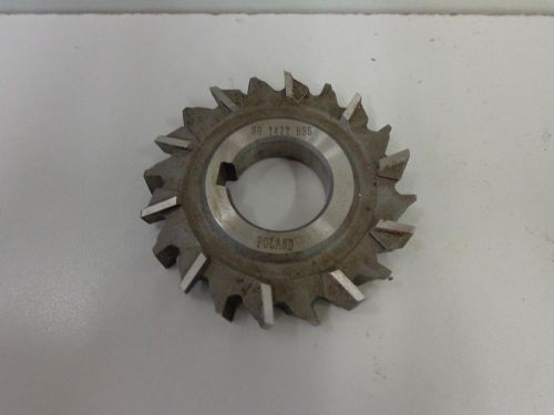 STAGGERED TOOTH SIDE MILLING CUTTER 2-3/4X7/16X1&#034; POLAND