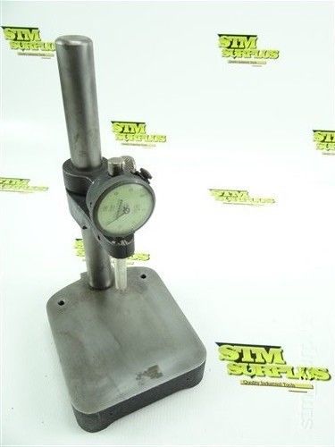 Precision dial gage stand  w/ federal precision indicator .0005&#034; for sale