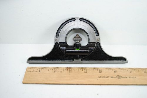 Vintage Brown &amp; Sharpe Protractor Head Patent Date March 10 1925