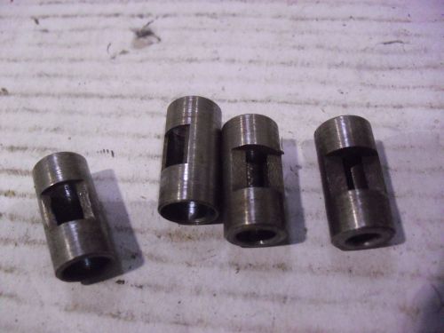 FOUR !! 1/2&#034; Outside Diameter  Reducing Sleeves Manufacturer Unknown