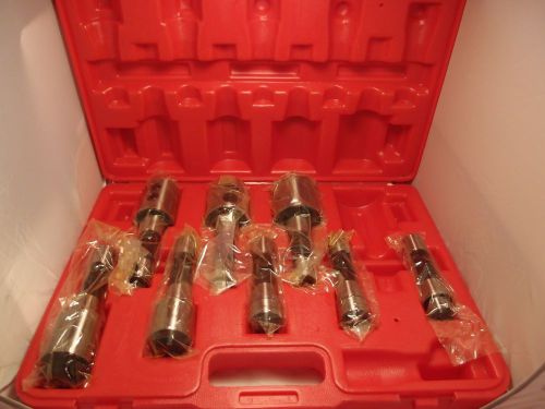 New in case interstate mhc - r8 end mill holder set 3/16&#034; - 1 1/4&#034; precision for sale