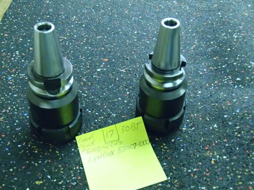 30 bt taper toolholder lyndex b3007-1000 tg100 collet chuck  cnc machining (17) for sale