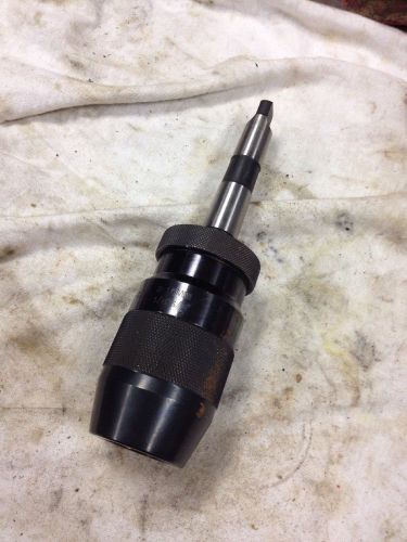 5/8&#034; keyless drill chuck mt2 metal lathe press southbend atlas craftsman jet gri for sale