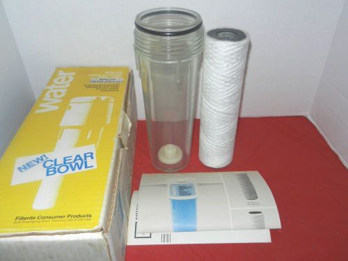 Filterite Filter with Carbon Cartridge (NOS)