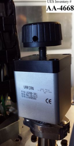 Varian l6280-301 manual angle valve nw-16-h/o semvision cx used working for sale