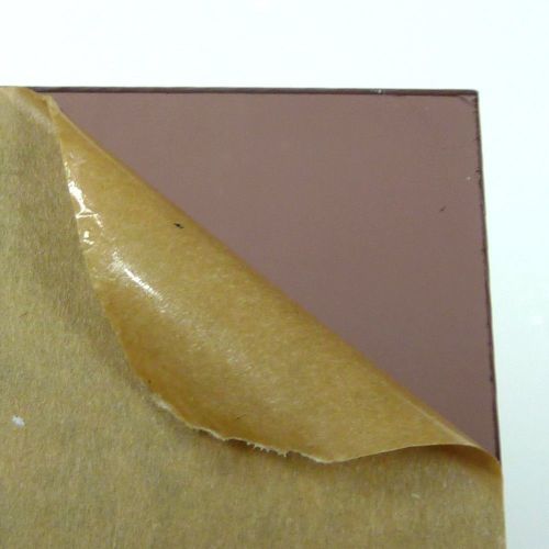A4 size 3mm Transparent Brown Acrylic Plexigrass Plastic Sheet