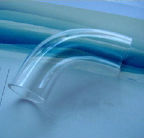 1pcs Acrylic PMMA Clear 90 Degree Elbow Tube Pipe Inner Diameter 20mm #E8-7