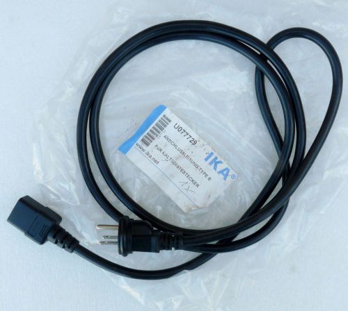 NEW IKA U077729 CABLE PLUG AND SOCKET LEAD 5M FOR LAB MIXER