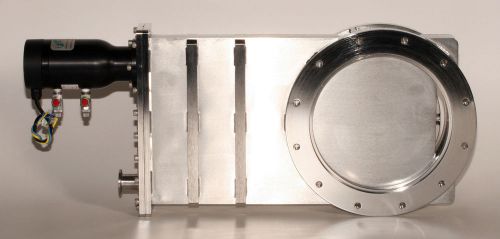 Hva 11210-0803ra-001 iso 200 vacuum gate valve, stainless steel: rebuilt for sale