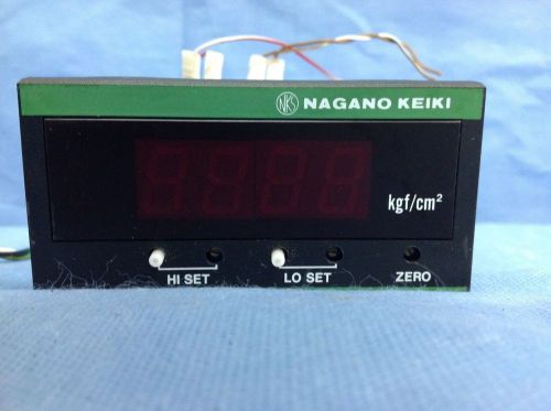 Nagano Keiki GC94-291 Digital Meter 1-10kgf/cm2
