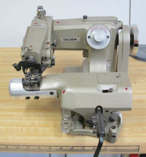 ****reduced****tacsew industrial blind stitch sewing machine t-1718-2 / complete for sale