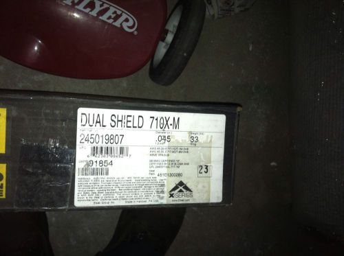 Esab dual shield 710x-m. .045. 33lb for sale