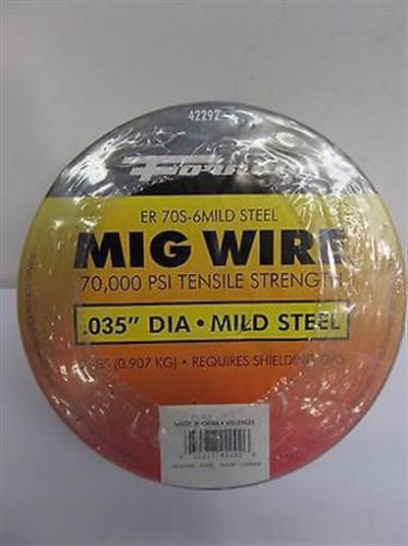 Forney 42292, ER70S-6, 0.035&#034;, Mild Steel MIG Welding Wire - 2 lbs.