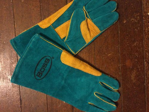 New Boss Premium Cowhide Welding Gloves