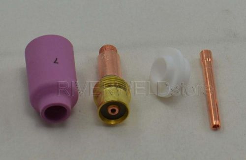 Tig gas lens kit size 3/32&#034; 45v26 10n24 54n15 54n01 &amp;tig torch sr wp17 18 26,4pk for sale