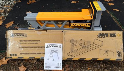 Rockwell rk9000 hands free jawhorse workstation - holds 600 lbs. - new nrfb for sale