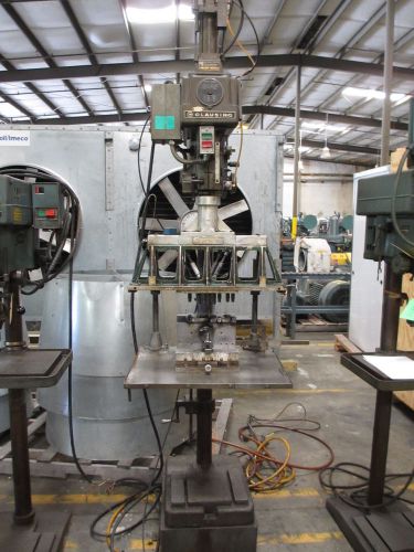 Clausing .75hp 15&#034; drill press 1647 table: 25&#034; x 20.5&#034; for sale