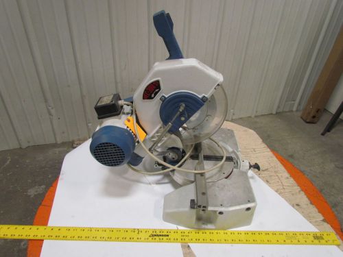Omga mec-300-st (us) precision miter chop industrial saw 2.2hp 3ph 45-90 deg cut for sale