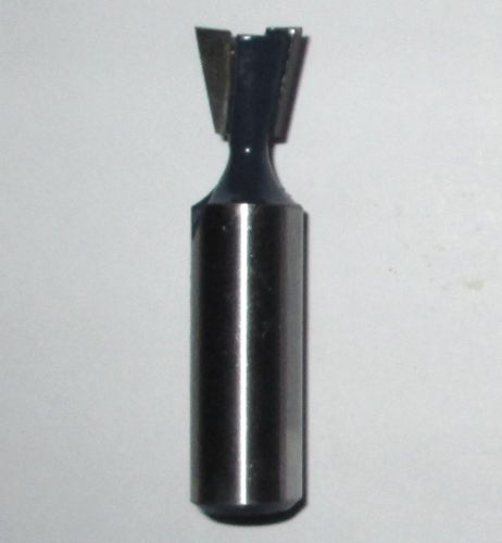 1/2&#034; cutting diameter dovetail router bit half in. shank, 14 degree, carbide tct for sale