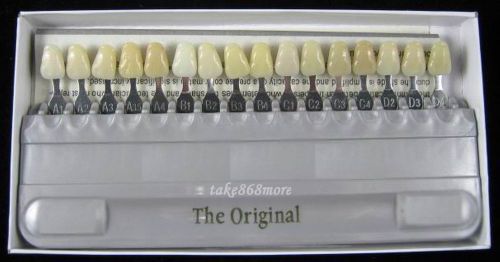 1PC  Brand New Dental Shade Guide 16 shades A1-D4 free shipping